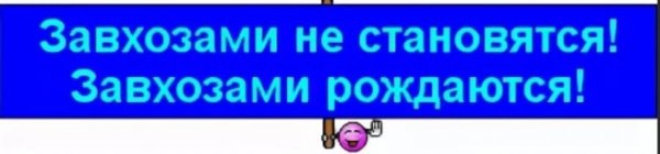 Завхоз прикол