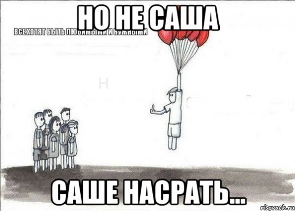 Шутки про Сашу