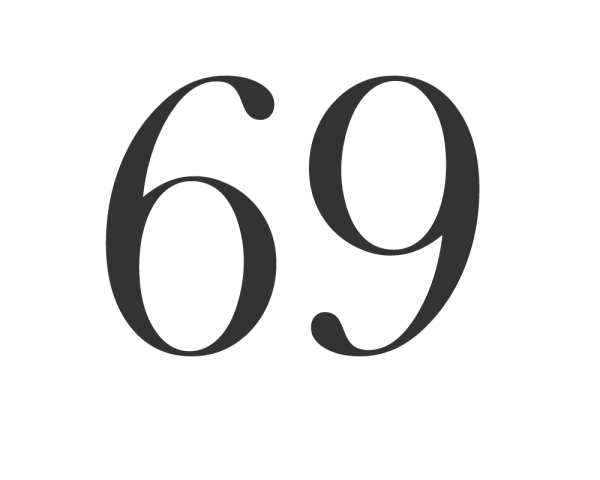 Значок 69