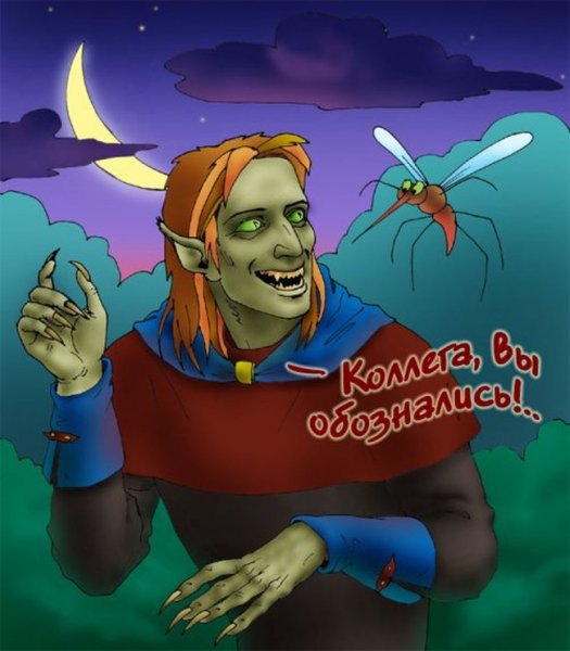 Анекдоты про вампиров
