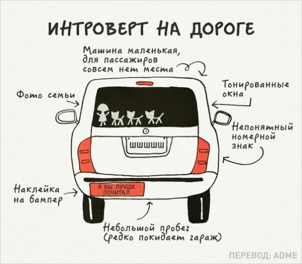 Анекдоты про интровертов