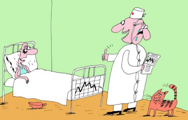 Врач карикатура