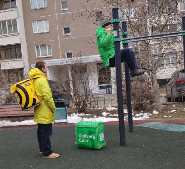 Деливери клаб приколы
