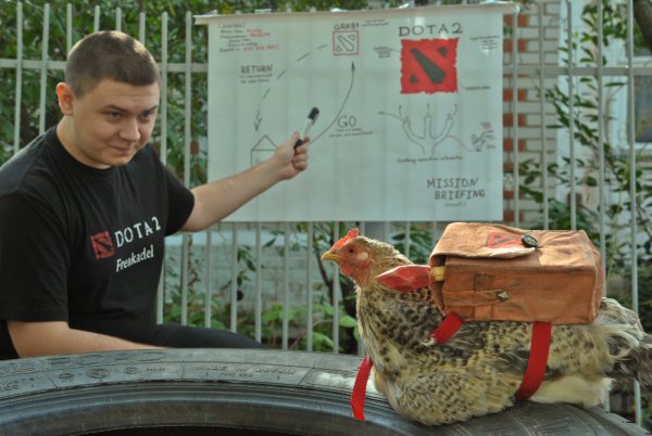 Курьер прикол