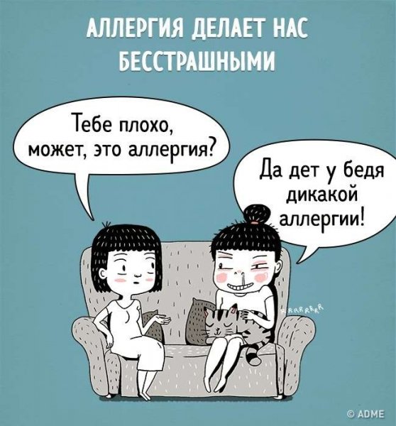 Цитаты про аллергию
