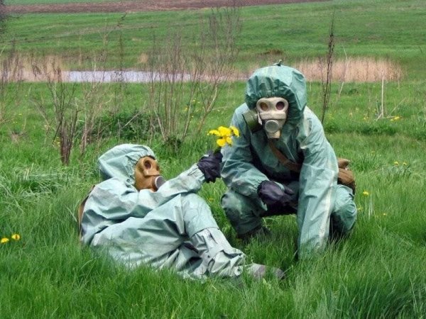 Костюм химзащиты юмор