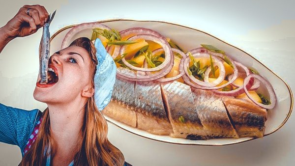 Девушка селедка