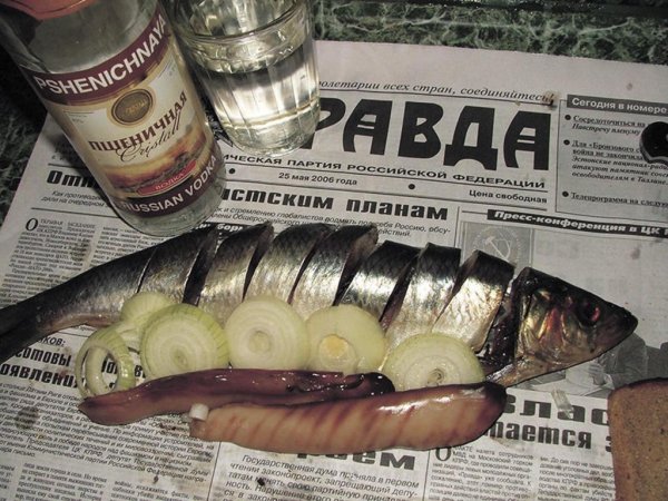 Селёдкаселёдка на гпзете