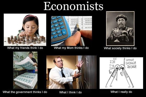 Экономист карикатура