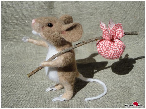 Мышь с узелком