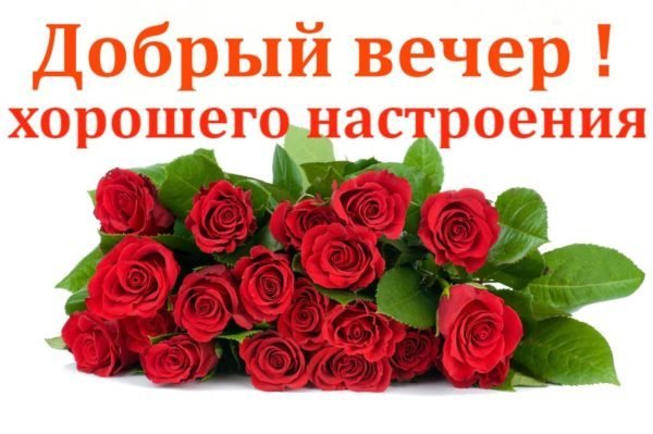 Добрый вечер понедельника