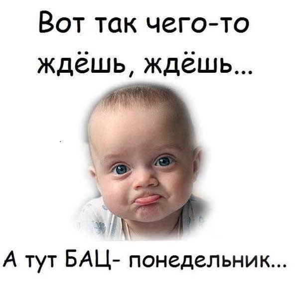 Завтра понедельник и снова
