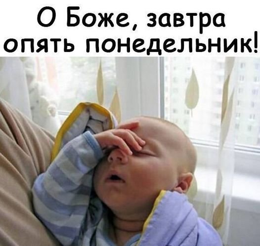 Завтра понедельник