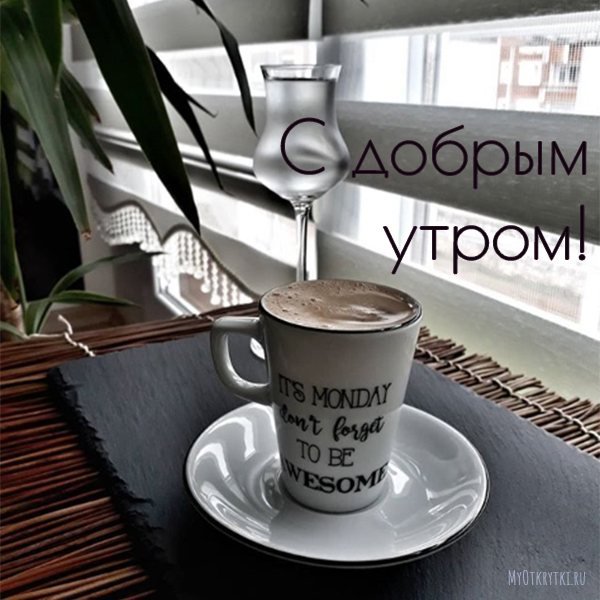 Доброе утро картинки мужчине