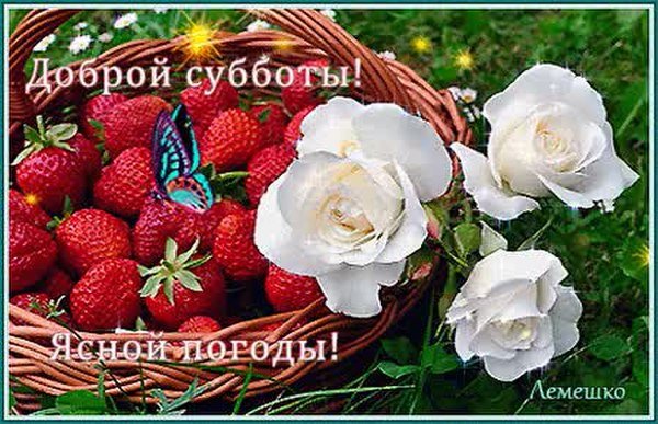 Доброе утро субботы