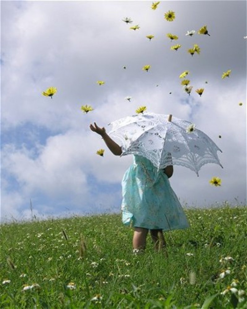 Весенний зонтик