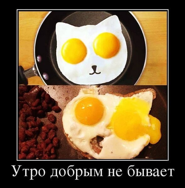 Юмористические картинки про утро
