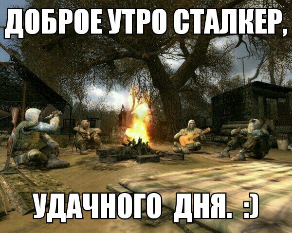 Сталкер утро