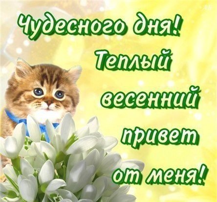 Отличноговессеннего дня