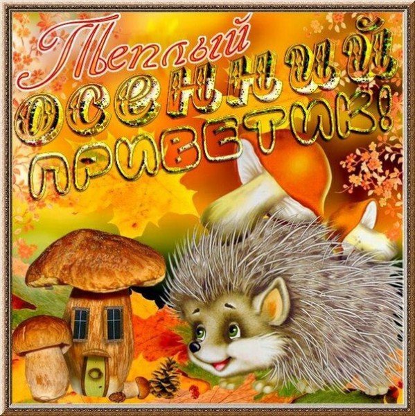Осенний привет