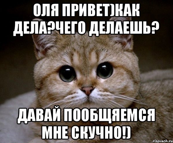 Привет как дела что делаешь