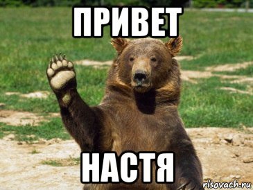 Привет от Настюшки