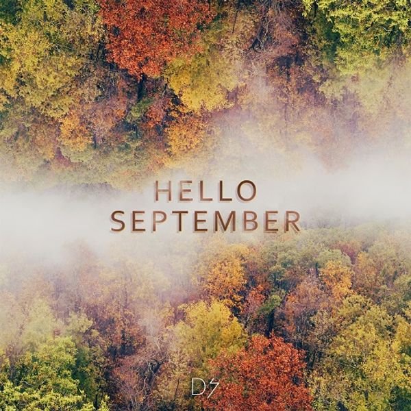 Надпись hello September