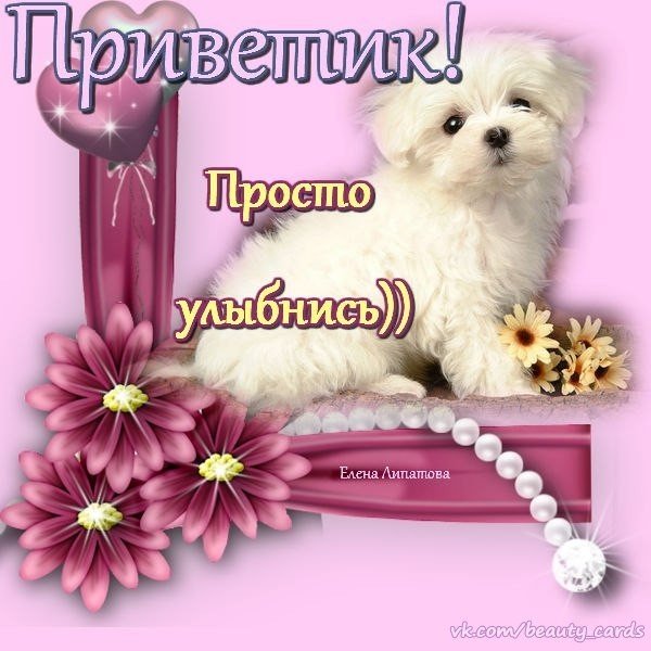 Открытка мужчине просто так улыбнись