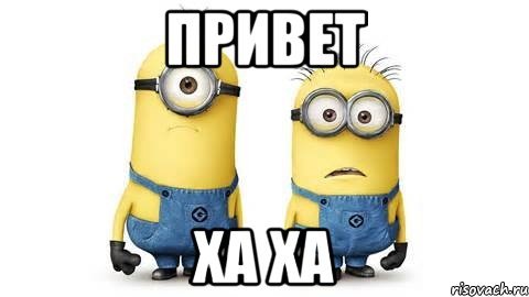 Мемы с миньонами