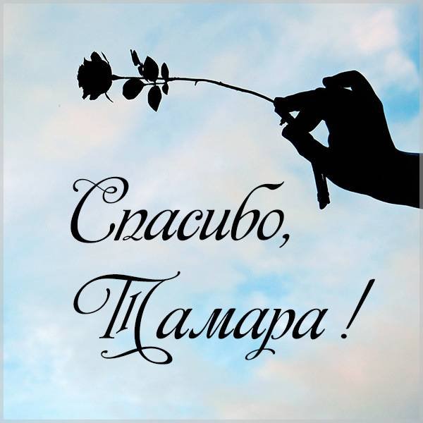Тамара надпись