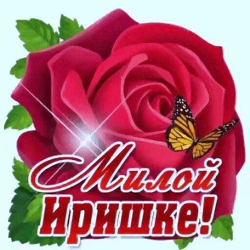 Цветы для Иришки с днем рождения