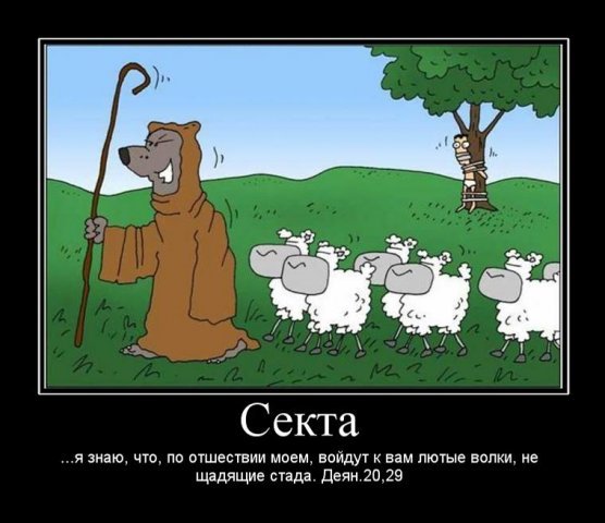 Сектант свинья