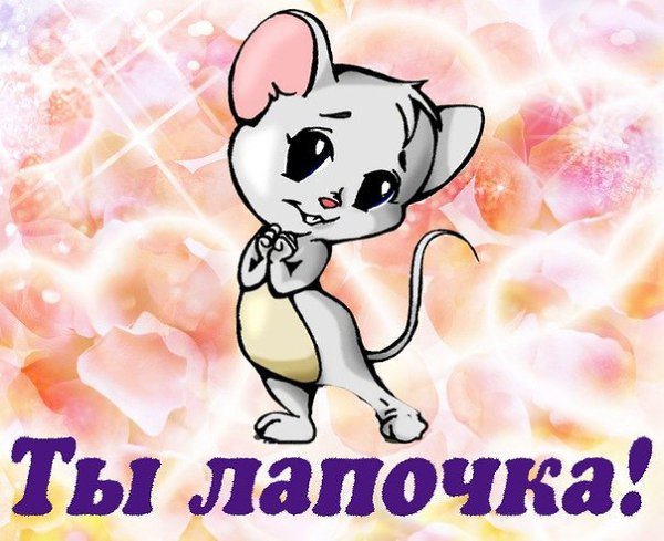 Ты лапочка