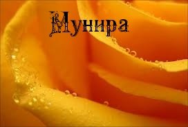 Мунира с днем рождения