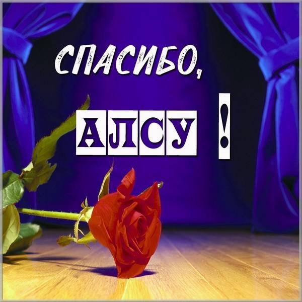 Алсу надпись