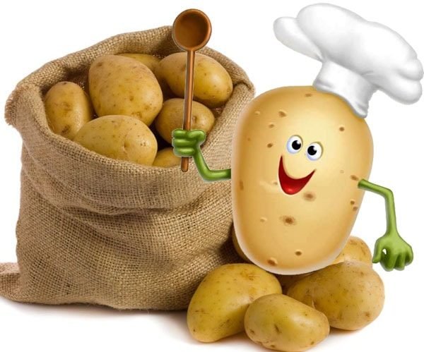 Прикольный картофель