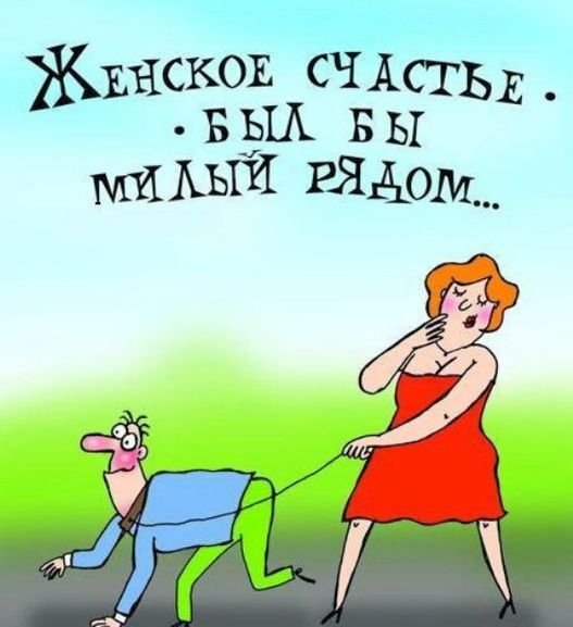 Муж и жена карикатура