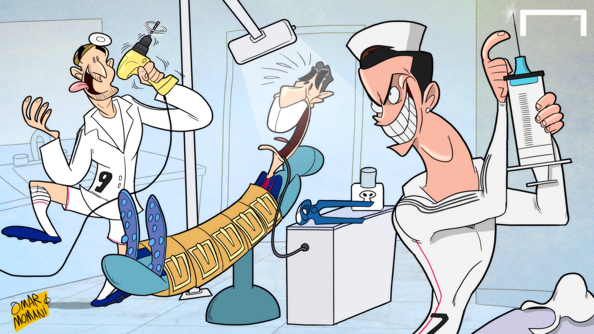 Карикатуры на врачей стоматологов