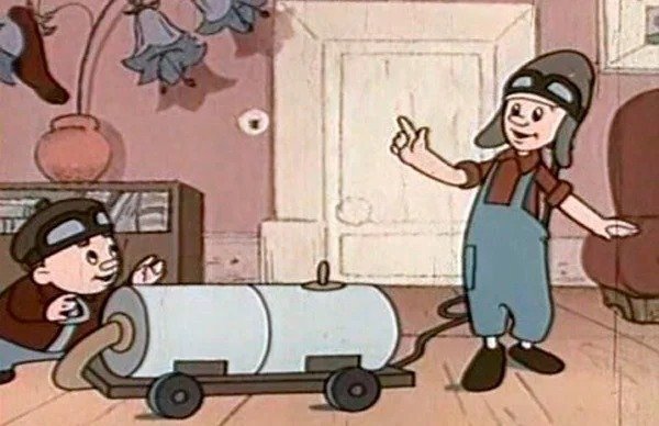 Приключения Незнайки Винтик и Шпунтик