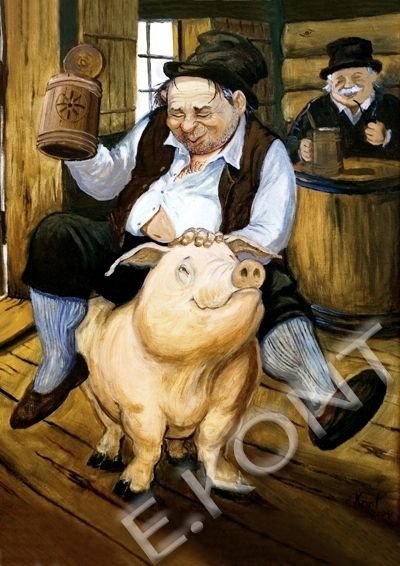 Эдуарда конта картины