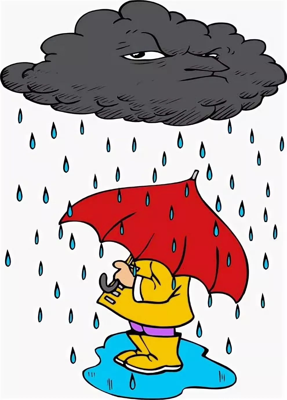 Сказки грозы. Дождь рисунок. Дождь картинка для детей. Дети дождя. Дождь мультяшные.
