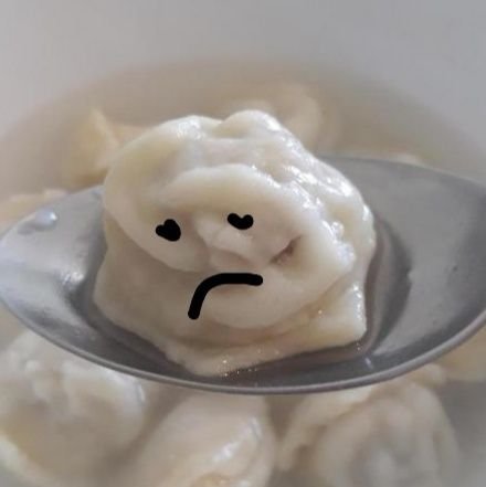 Грустный пельмень