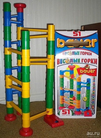 Бауер конструктор Веселые горки