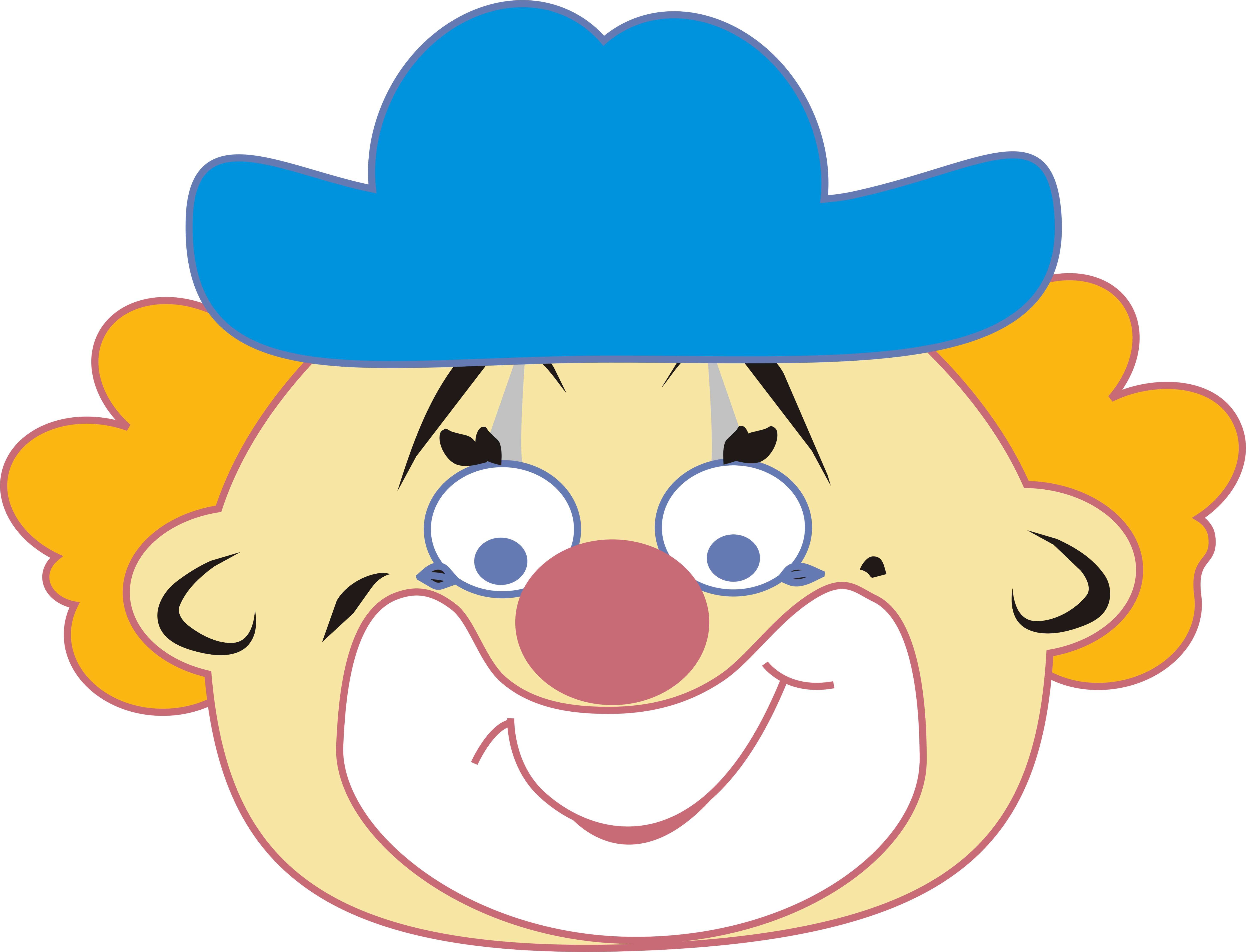 Детские маски на 1 апреля. Маски клоуна для детей. Лицо клоуна. Лицо веселого клоуна. Клоун аппликация для детей.