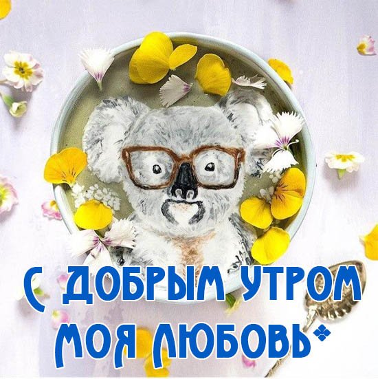 Доброе утро милый прикольные