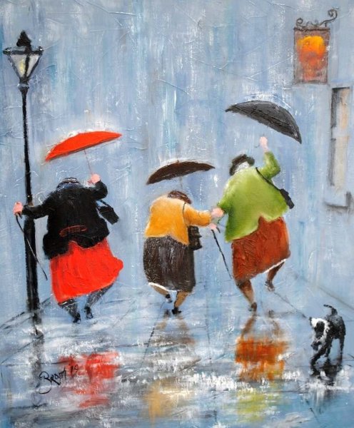 Юмористические акварели des Brophy (Брофи)