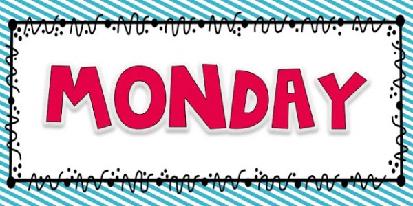 Monday рисунок