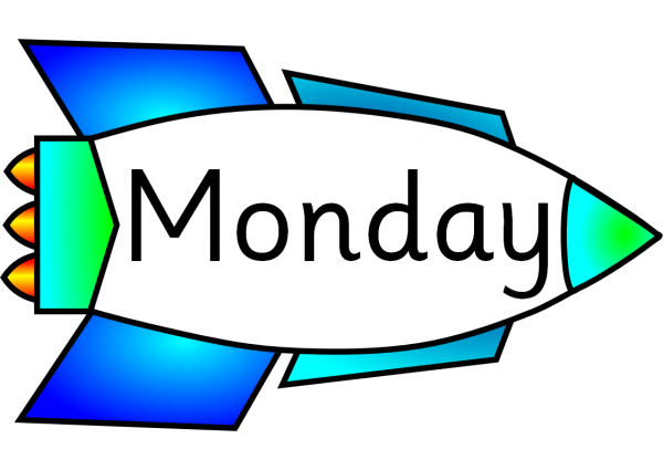 Days of the week Monday