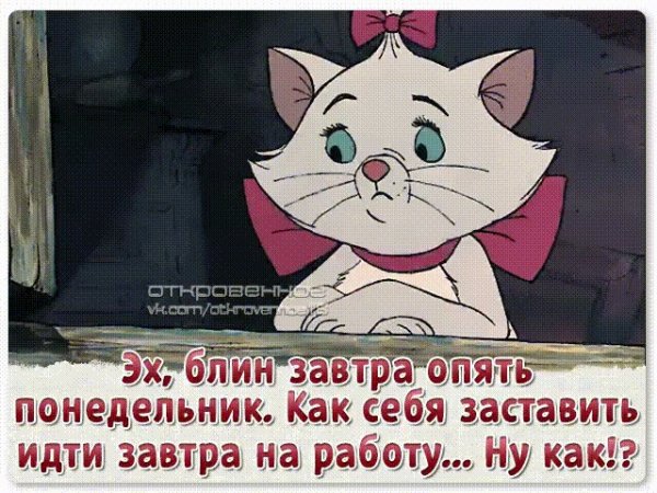 Опять понедельник прикольные