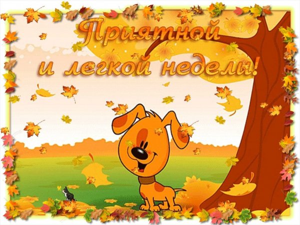 Легкой недели осень
